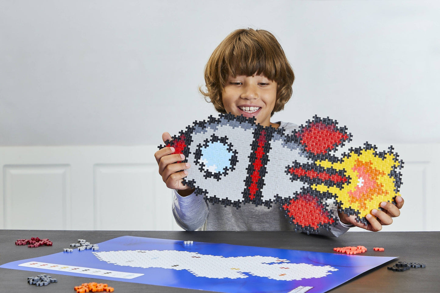 Rocket Puzzle by Numbers Construction Game