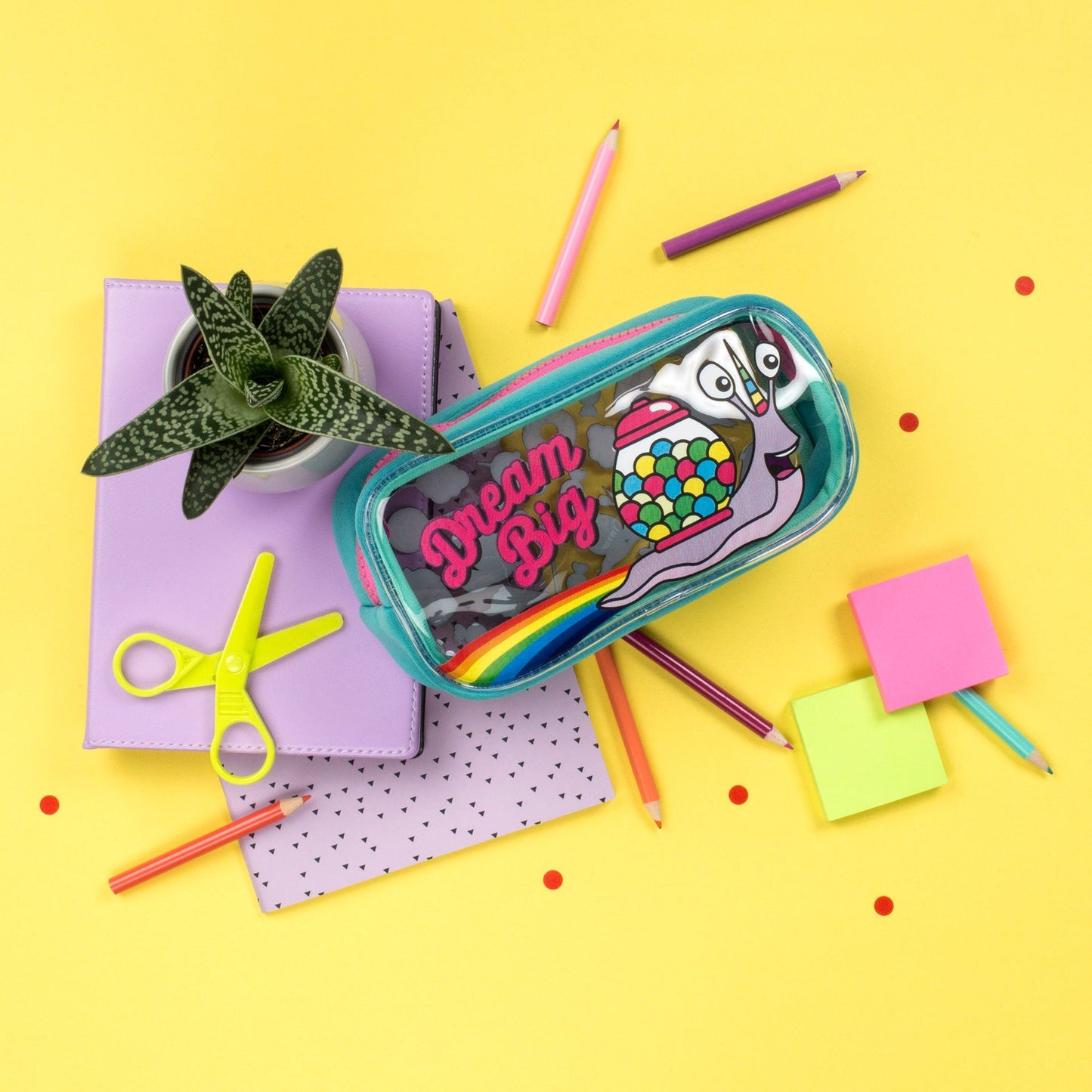 Trousse scolaire en PVC – Snail