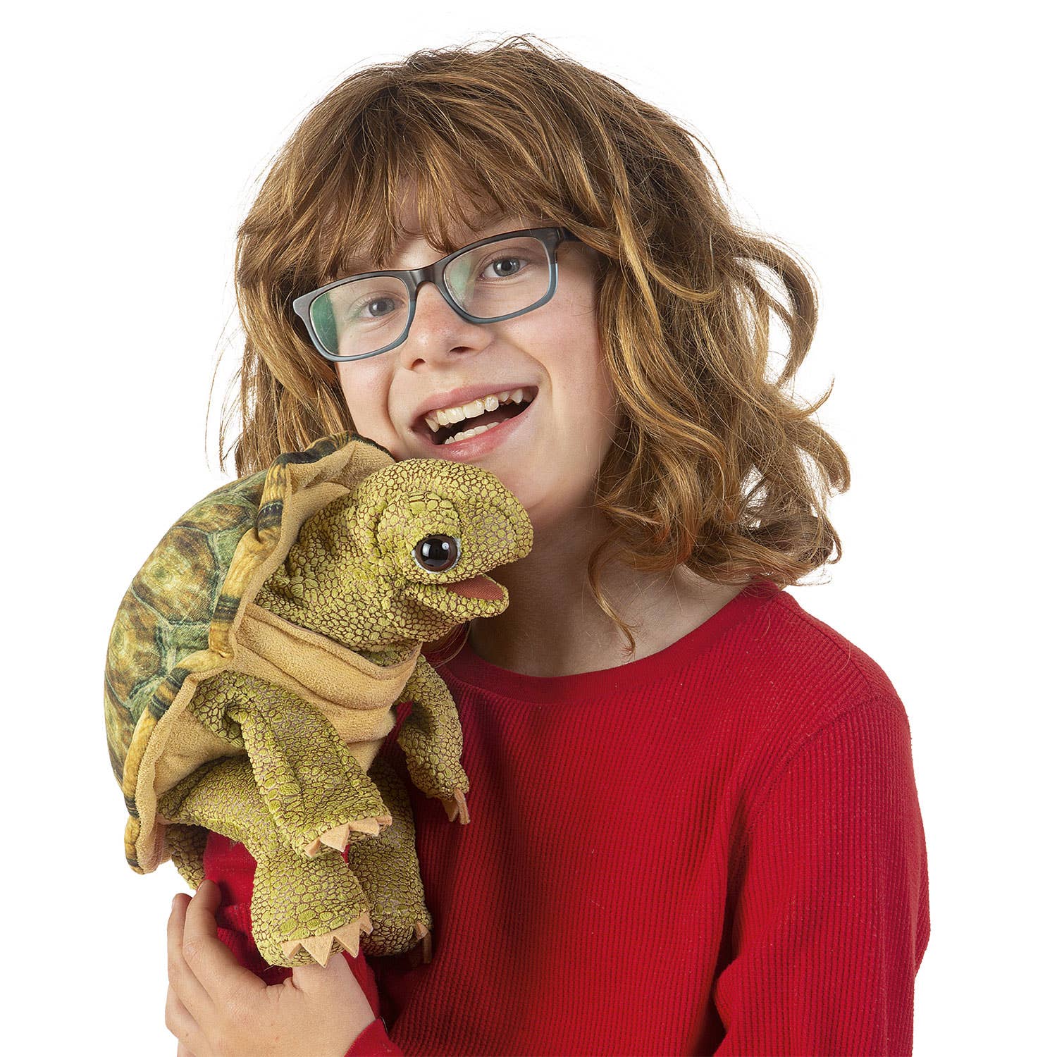 Marionnette à main Marionnette Tortue Debout Folkmanis réaliste
