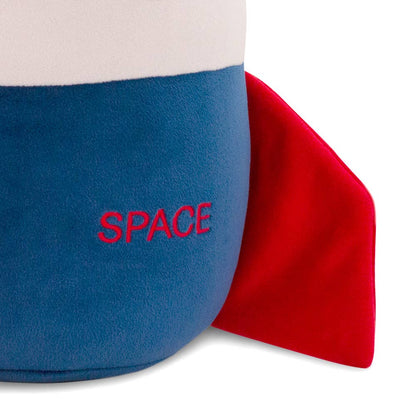 35 cm großes Raketen-Plüschkissen