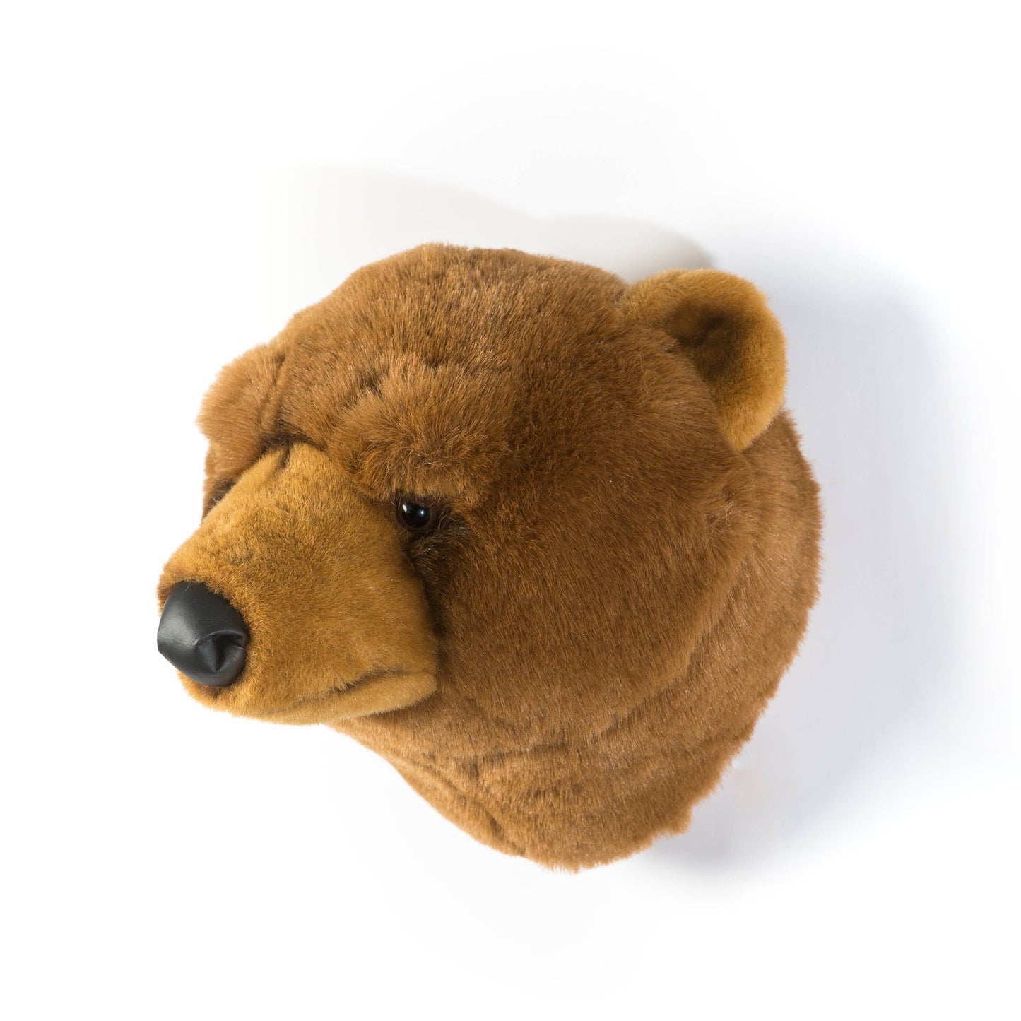 Oliver the Brown Bear Plush Wall Decor