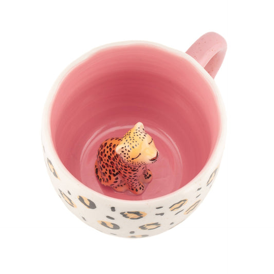 Überraschungstasse Leopard