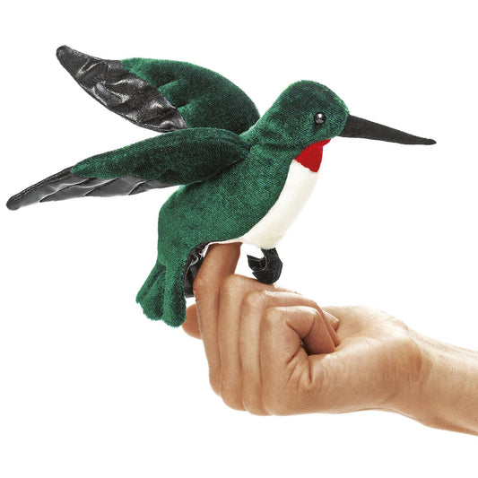 Marionnette à main Mini colibri 2691/ Mini colibri Folkmanis réaliste
