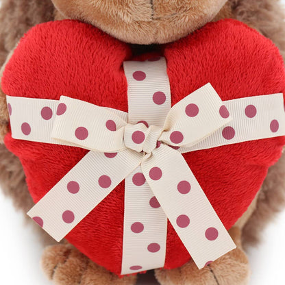 Orange Life Prickle the Hedgehog Plush with Heart