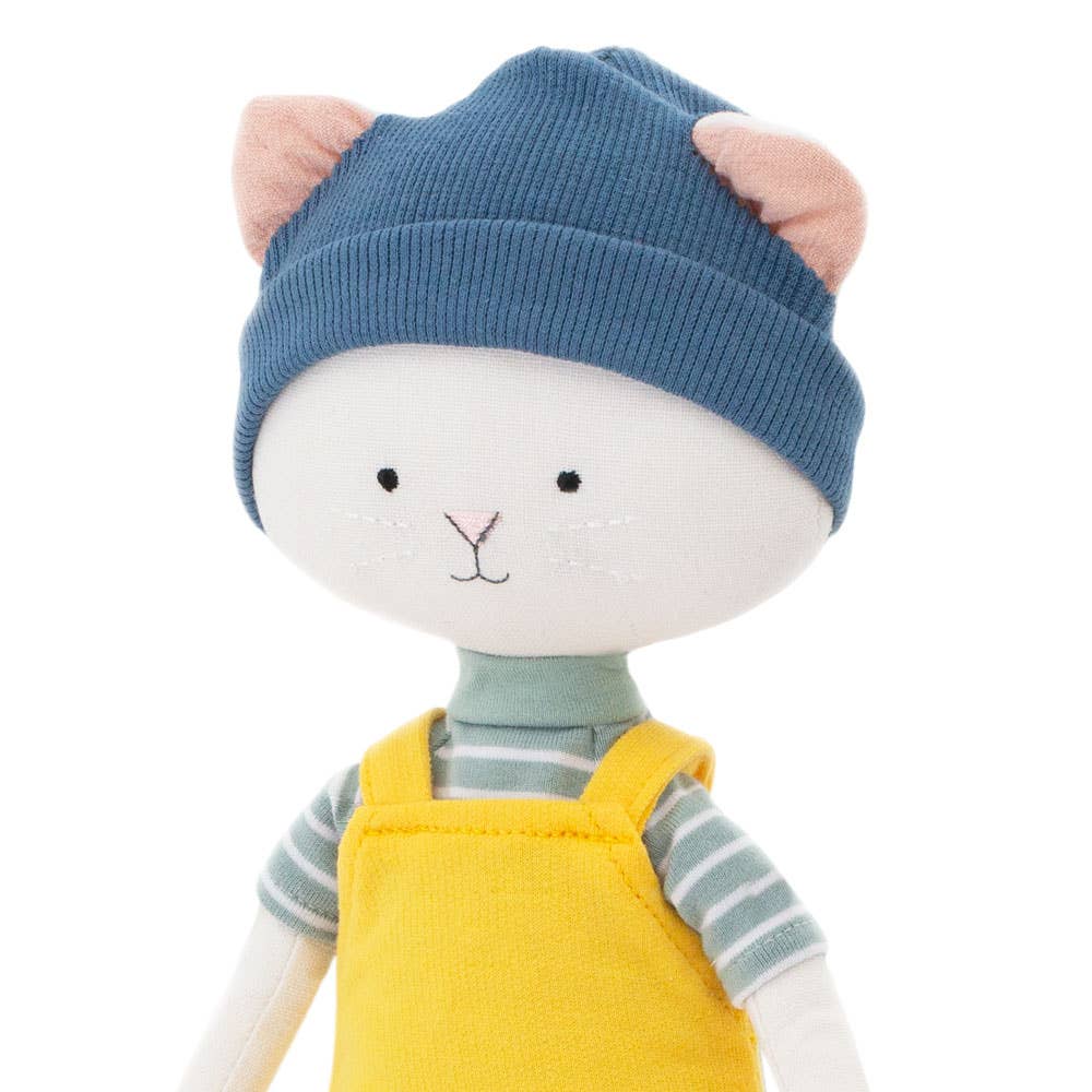 Cotti Motti Nicky the Cat Cotton Plush Toy - 29 cm - From birth