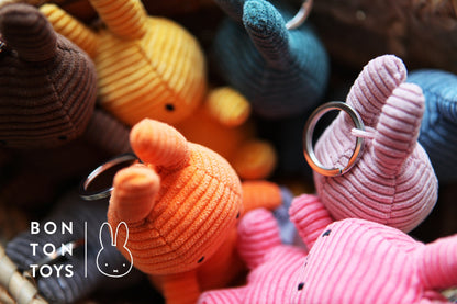 Porte-clé Miffy Velours Côtelé Bon Ton Toys - OFCK.fr