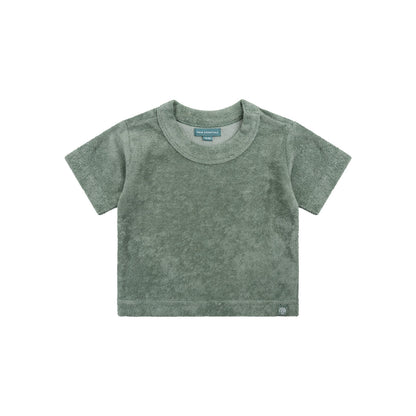 Boys' Beach T-Shirt - Terry - Green