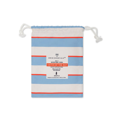 Microfiber Beach Towel - Multicolored - Catch Of The Day - 180 x 90 cm