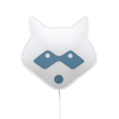 Wall lamp Soft Light Mask Raccoon