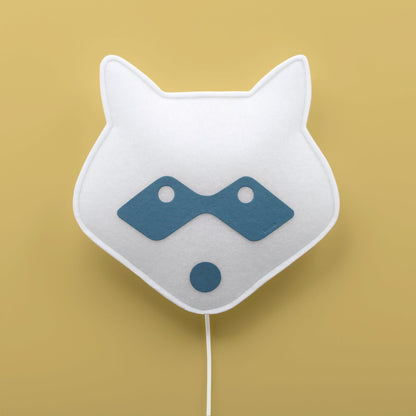 Wall lamp Soft Light Mask Raccoon