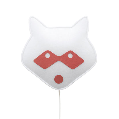 Wall lamp Soft Light Mask Raccoon