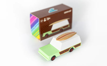 Candycar World Wooden Car - Surf Wagon