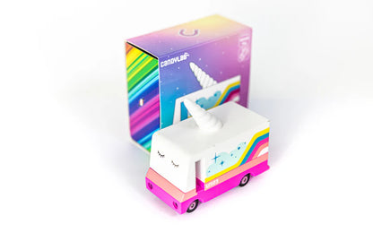 Camionette en Bois Candycar World - Licorne