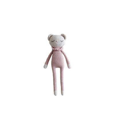 Doudou Tiffani l'Ourson Rose Patti Oslo