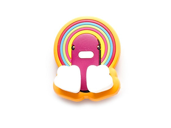 Rainbow Duck Toothbrush Holder