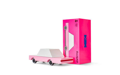 Candycar World Holzauto – Rosa Limousine