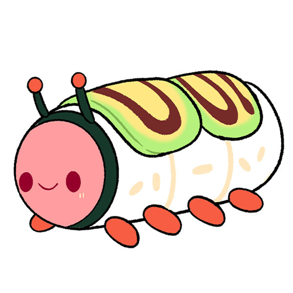 Peluche Mini Squishable – Chenille Rouleau