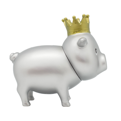 Crown Silver Pig