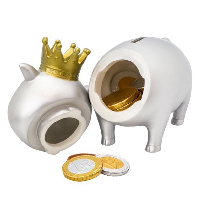 Crown Silver Pig