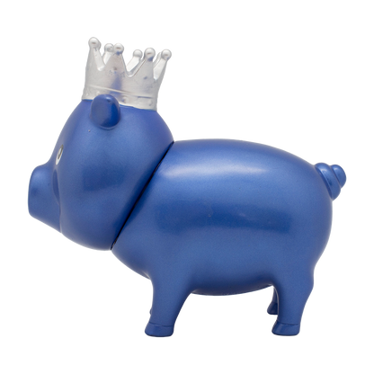 Crown Blue Pig