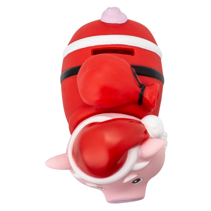 Pig Santa Claus