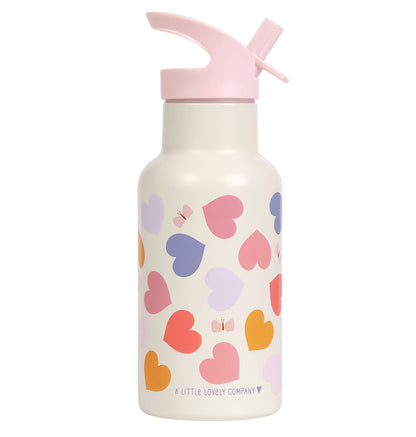 Gourde enfant en inox - Cœurs – vue 5 – A Little Lovely Company