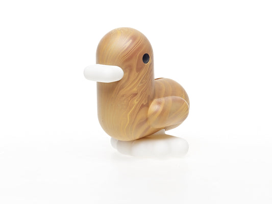 Wooden Duck Piggy Bank