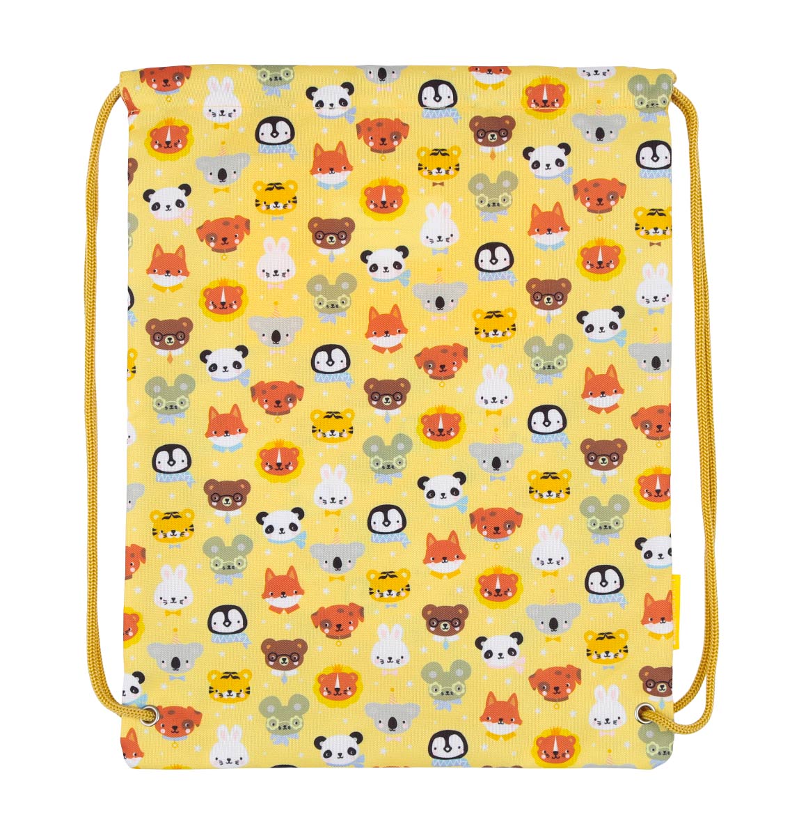 Sac à cordons enfant - Amis des animaux – vue 4 – A Little Lovely Company