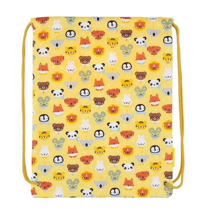 Sac à cordons enfant - Amis des animaux – vue 4 – A Little Lovely Company