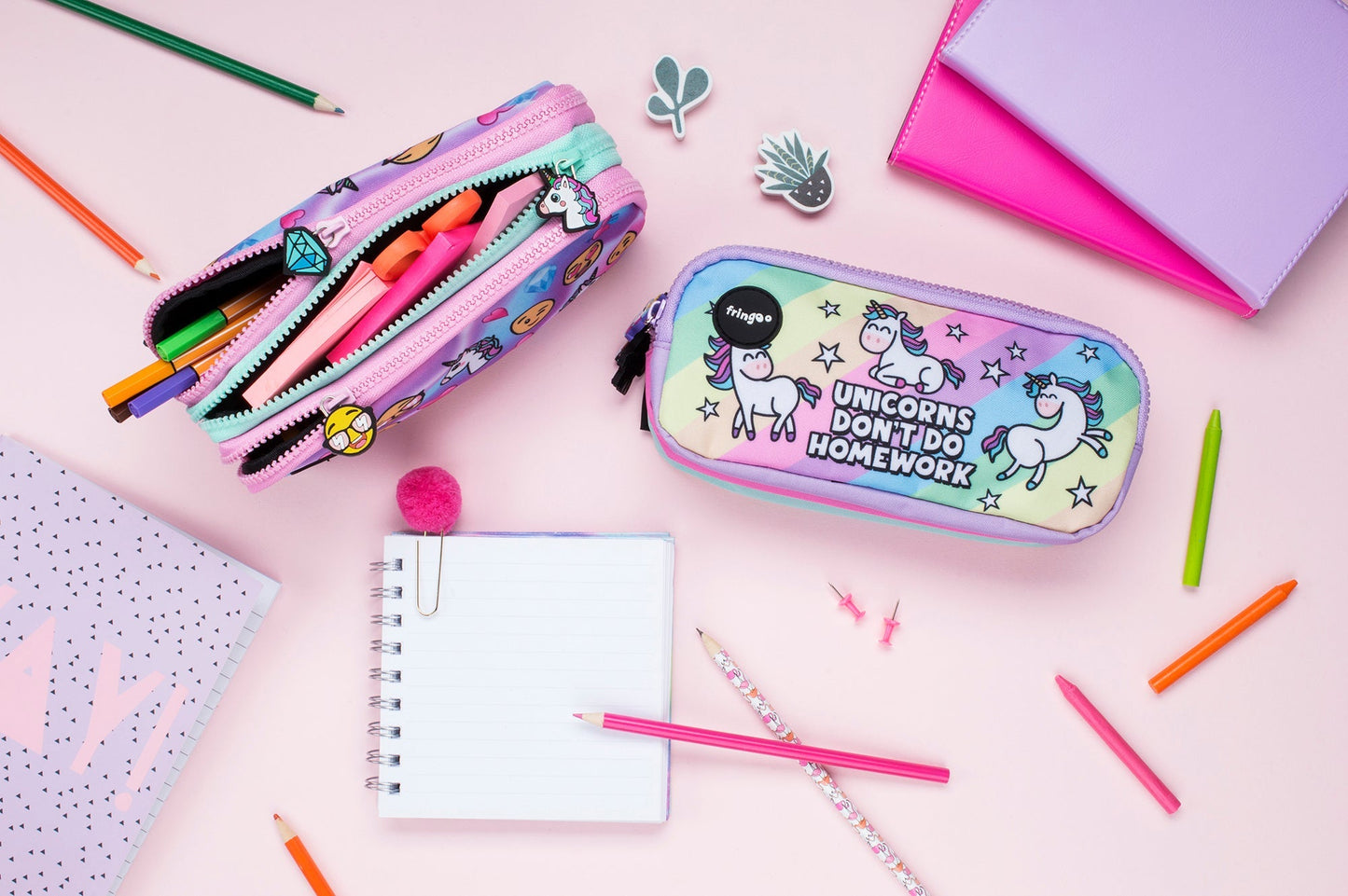 Licorne & Homework Trousse scolaire