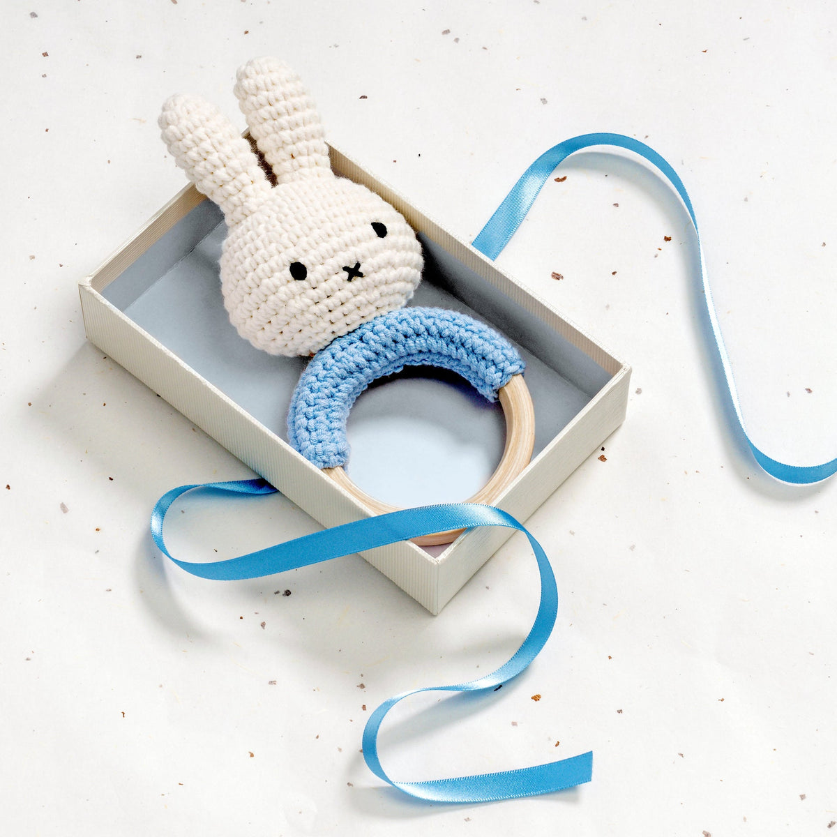 Miffy Rabbit Crochet Rattle