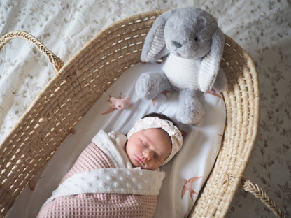 Milo White pluche witte ruis