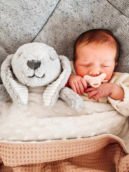 Milo White pluche witte ruis