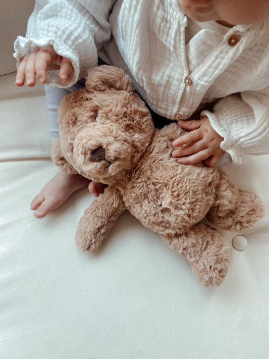 Peluche Bruit Blanc Lou, l’ours