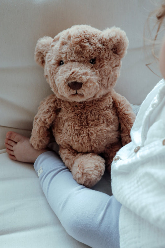 Lou der Bär, Plüsch mit weißem Rauschen