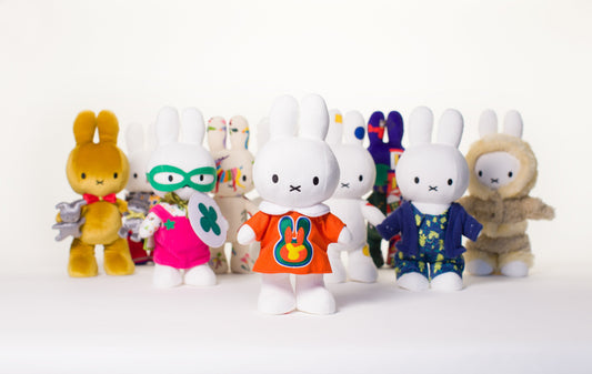 Peluche Miffy Evolution Bon Ton Toys - OFCK.fr