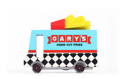 Candycar World Wooden Van - Gary's Fries Van