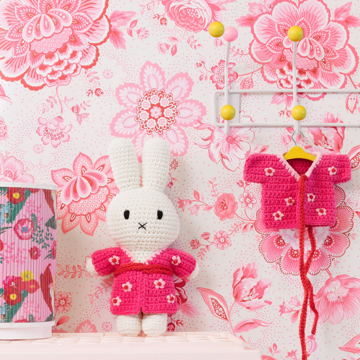 Miffy the Rabbit Crochet Plush - Multicolored Dress