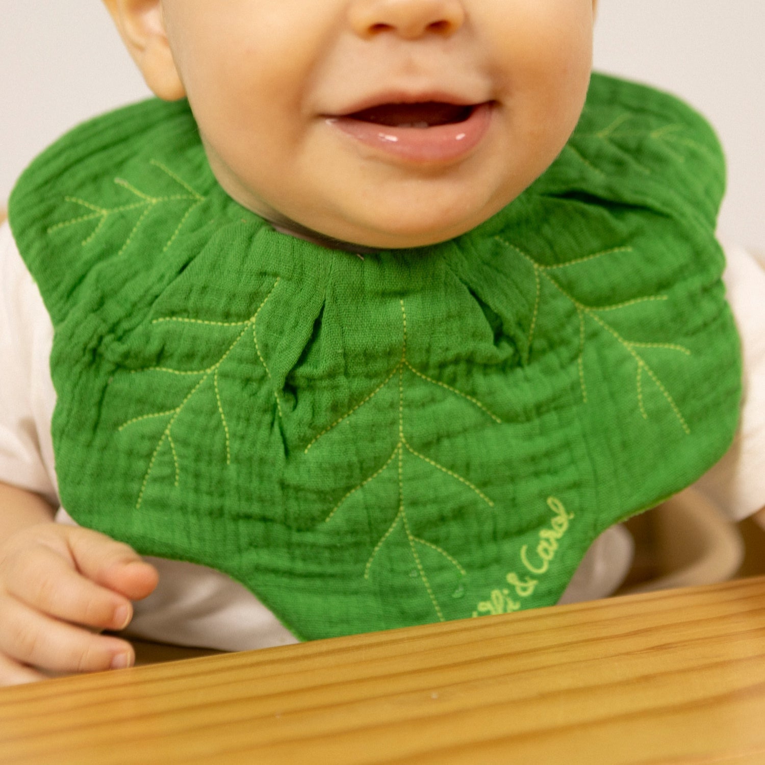 Kendall le Chou kale – Bavoir bébé – vue produit 3