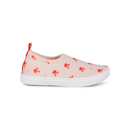 Kids' Water Shoes - Beige/Red - Crabby