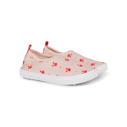 Kids' Water Shoes - Beige/Red - Crabby