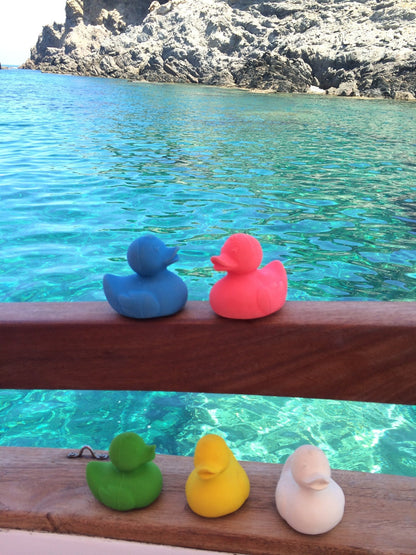 Elvis le Canard Vert – Jouet de bain et dentition bébé – vue produit 14