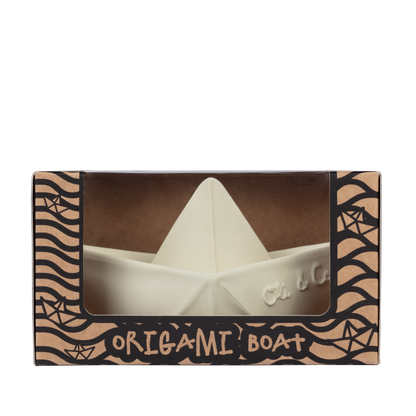 Produit Bateau Origami Blanc Kawaii