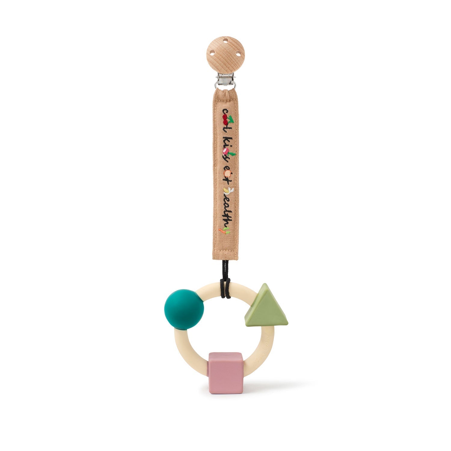 Anneau de dentition bébé – Couleurs douces – vue produit 5