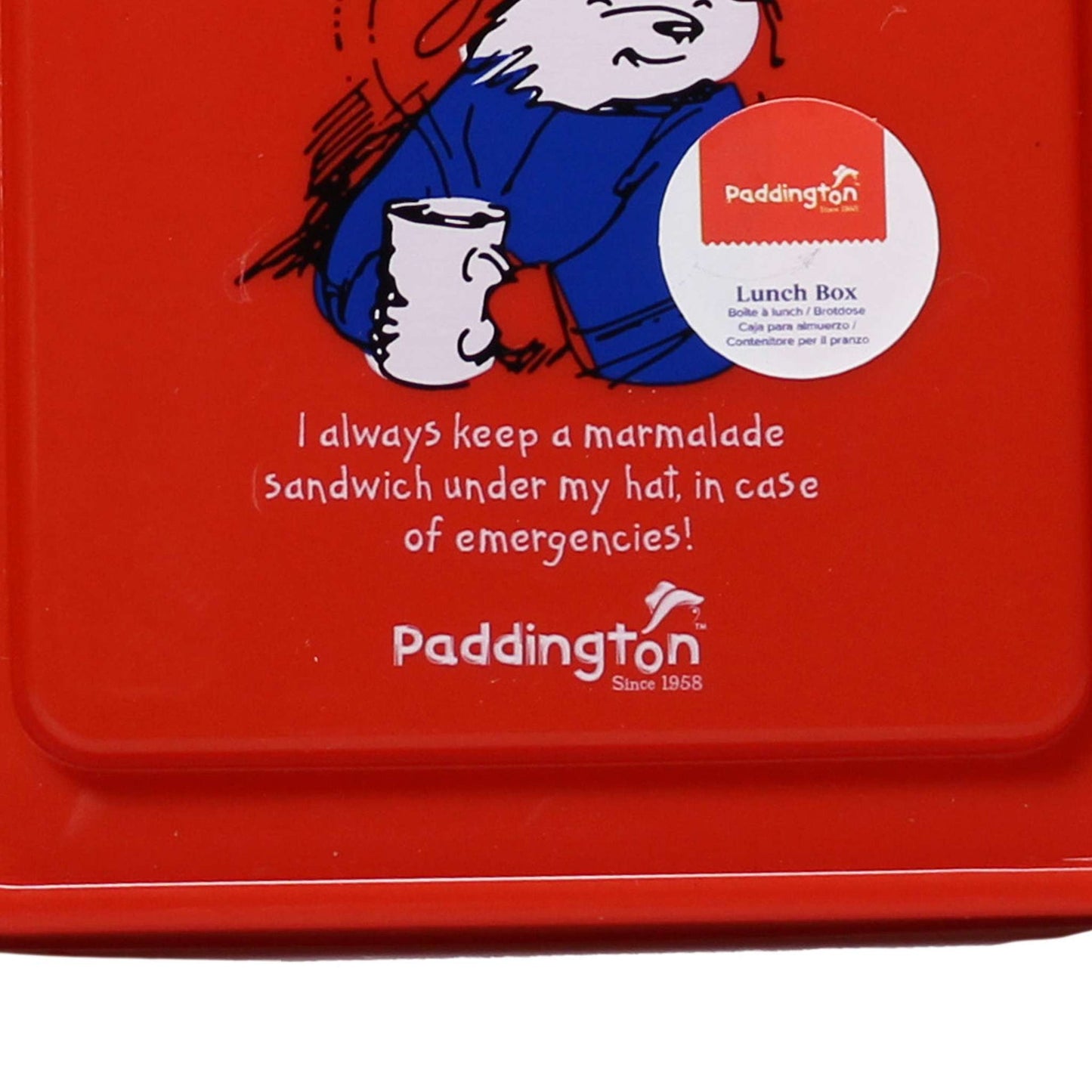 Paddington Lunchbox - Sandwich