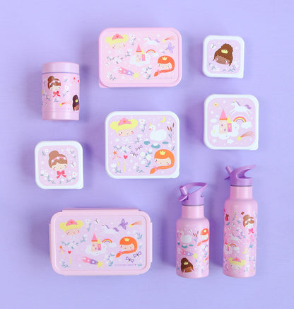 Boîte à déjeuner en inox - Princesses – vue 7 – A Little Lovely Company