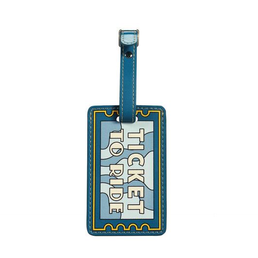 The Beatles Luggage Tag - Ticket to Ride