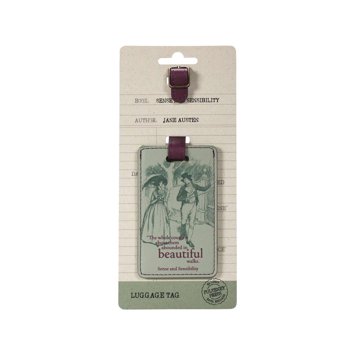 Luggage Tag - Jane Austen