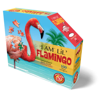 I Am Lil' Puzzle - Pink Flamingo