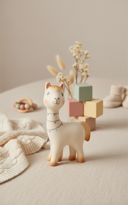 Lilith die Lama-Rassel